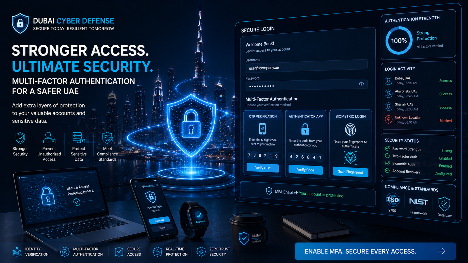 Multi-Factor Authentication: The Cheapest Security Win for UAE SMBs