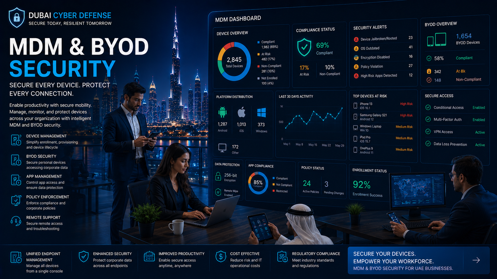 Mobile Device Management for UAE Companies With BYOD Policies