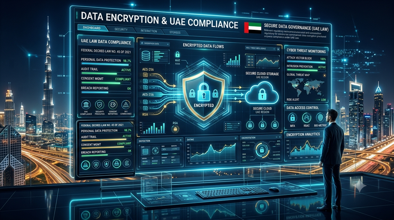 Data Encryption Requirements Under UAE Law: A Plain-English Guide