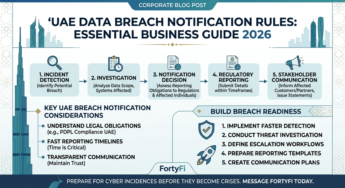 The UAE Data Breach Notification Rules Every Company Must Know