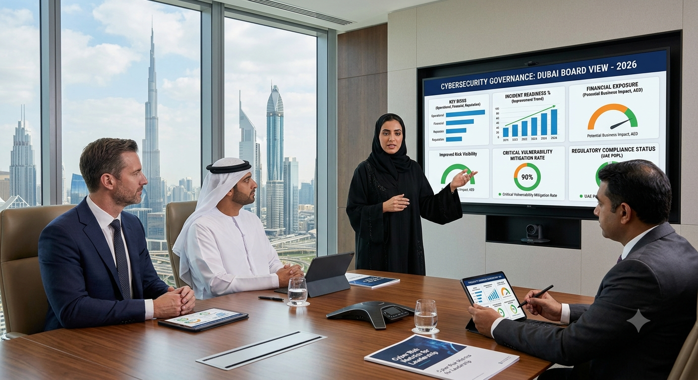 Cybersecurity Metrics Your Dubai Board Actually Cares About