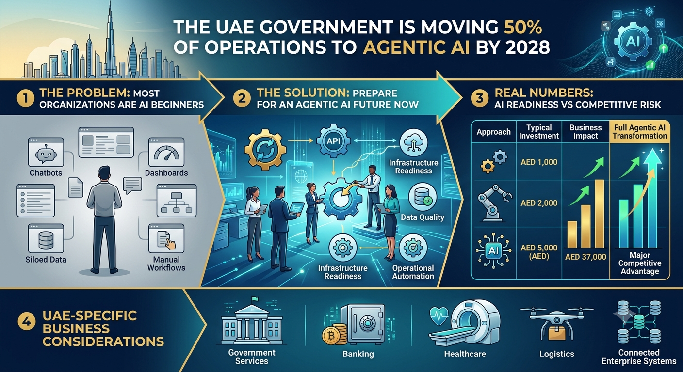 The UAE Government Is Moving 50% of Operations to Agentic AI by 2028