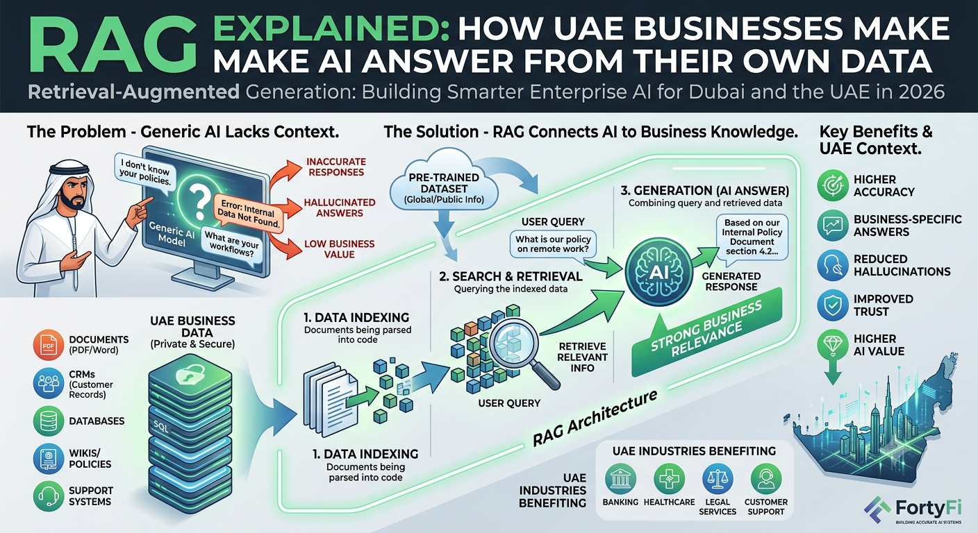 RAG Explained: How UAE Businesses Make AI Answer From Their Own Data