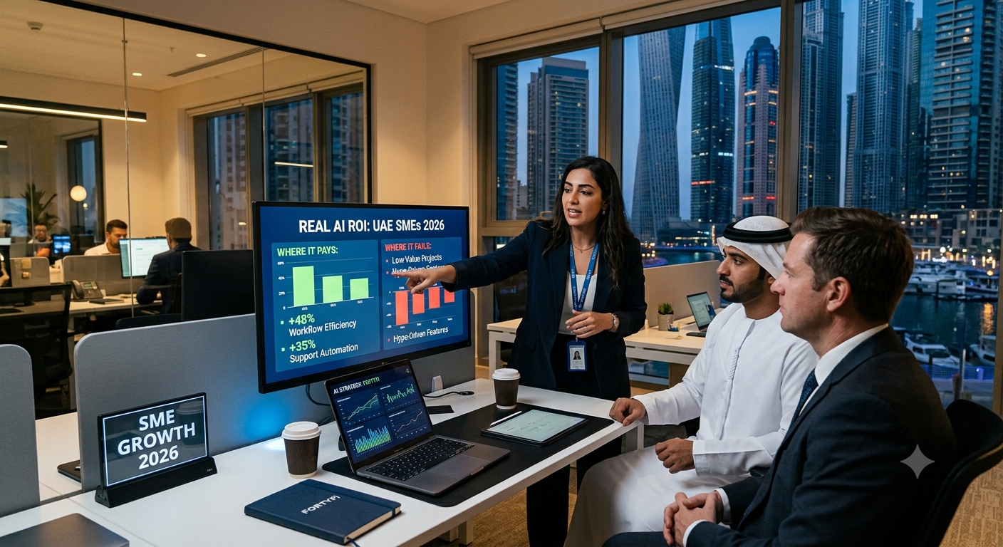 The Real ROI of AI for UAE SMEs: Where It Pays and Where It Doesn't