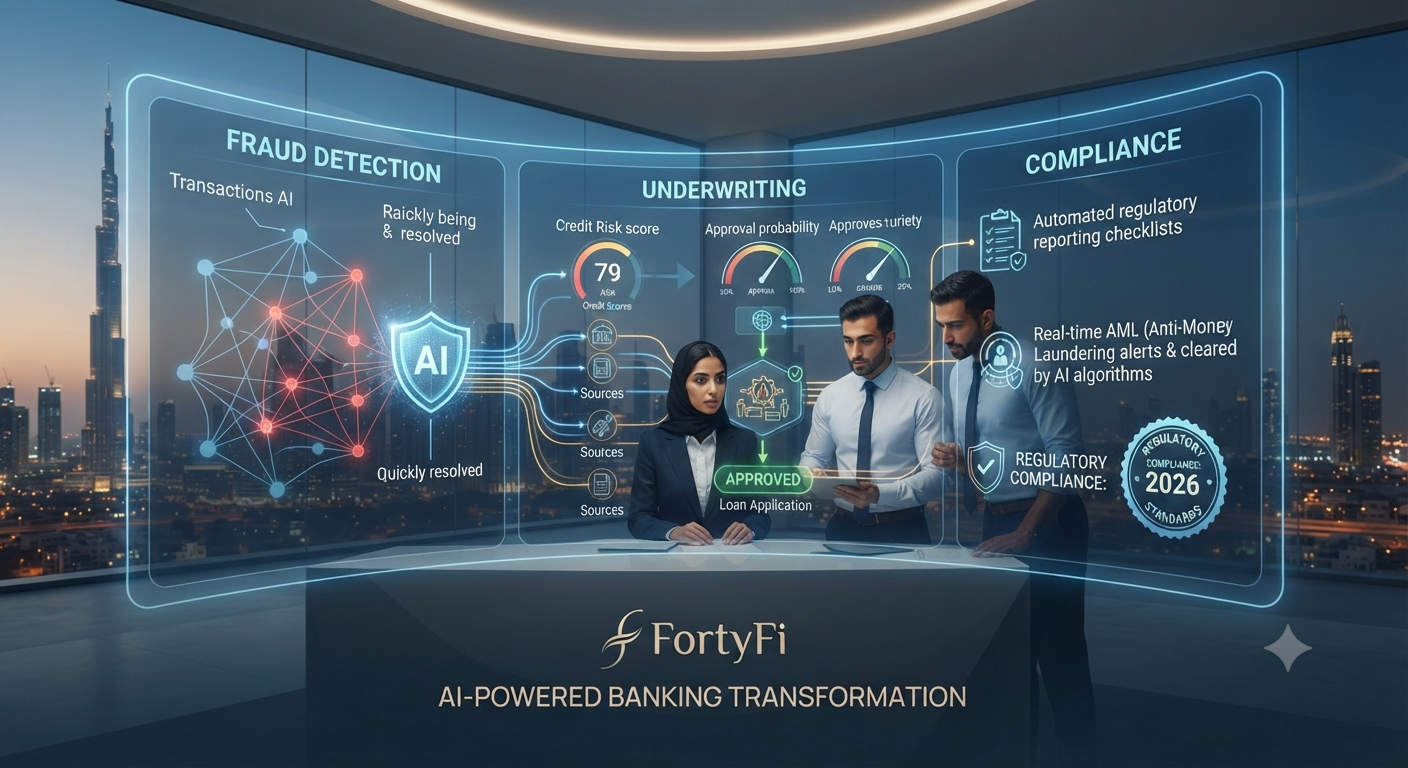 AI in UAE Banking: Fraud Detection, Underwriting, and Compliance