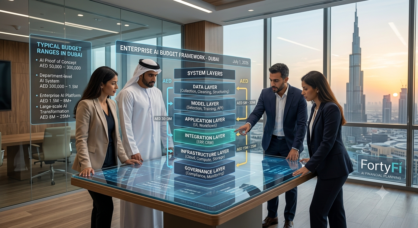 How to Budget for an Enterprise AI Project in Dubai