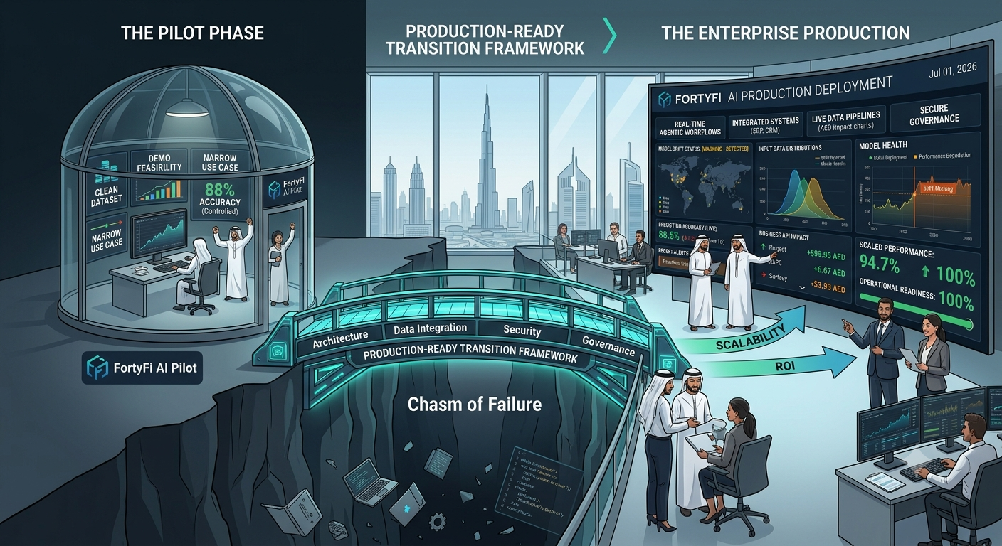 Why Most UAE AI Pilots Never Reach Production — and How to Fix It