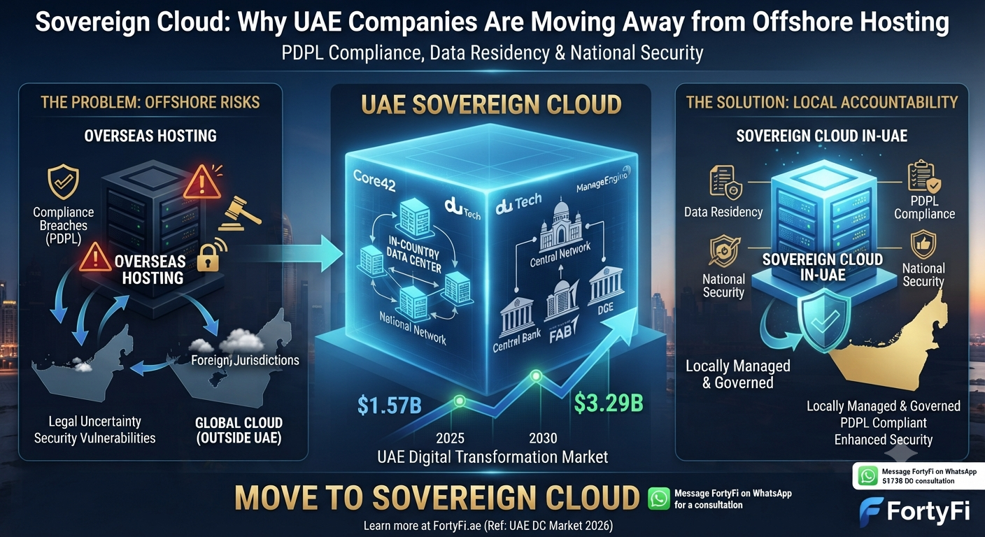 Sovereign Cloud: Why UAE Companies Are Moving Away from Offshore Hosting