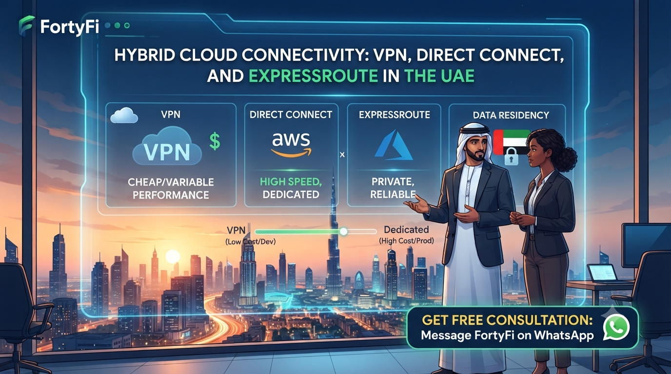Hybrid Cloud Connectivity: VPN, Direct Connect, and ExpressRoute in the UAE