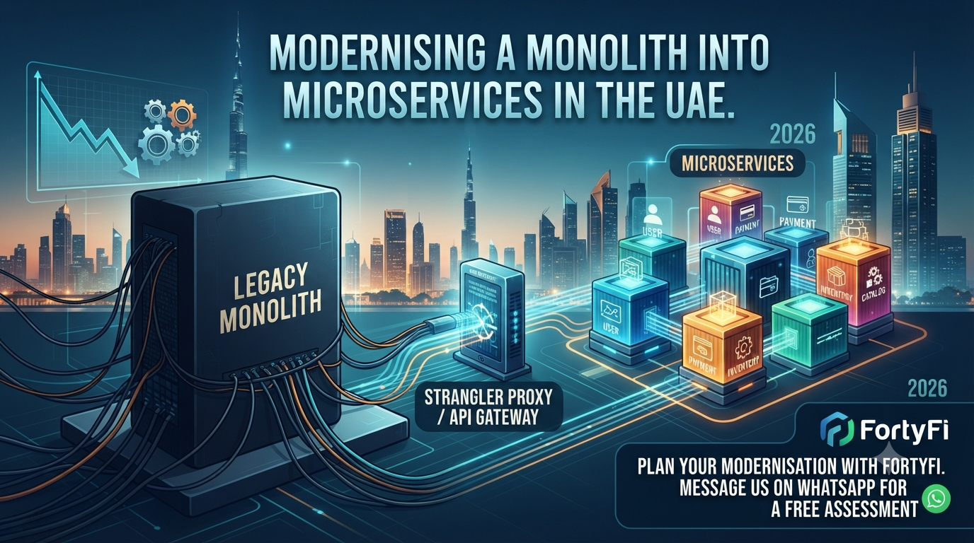 How to Modernise a Monolith Into Microservices in the UAE