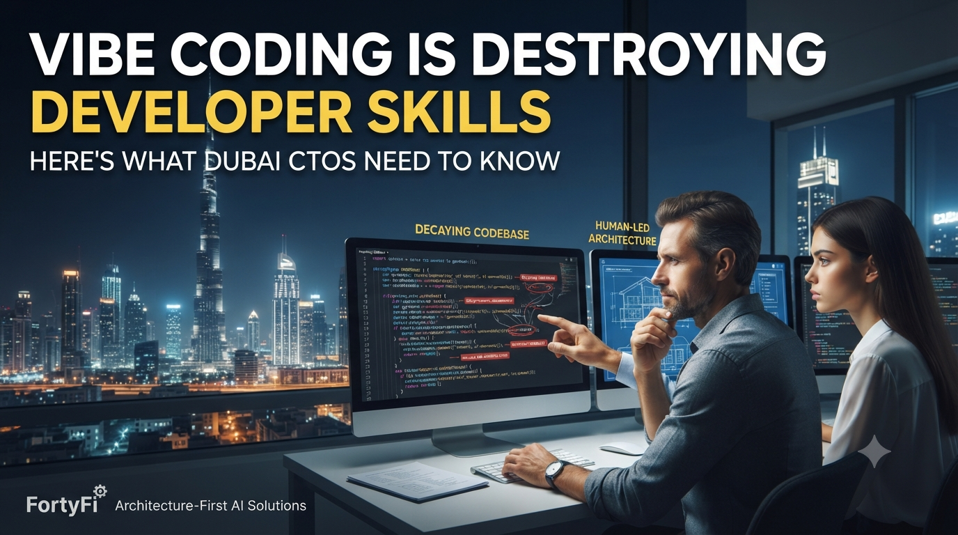 Vibe Coding Is Destroying Developer Skills - Here's What Dubai CTOs Need to Know