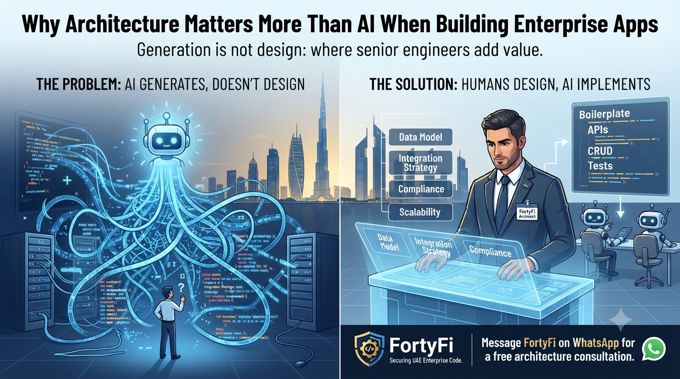 Why Architecture Matters More Than AI When Building Enterprise Apps