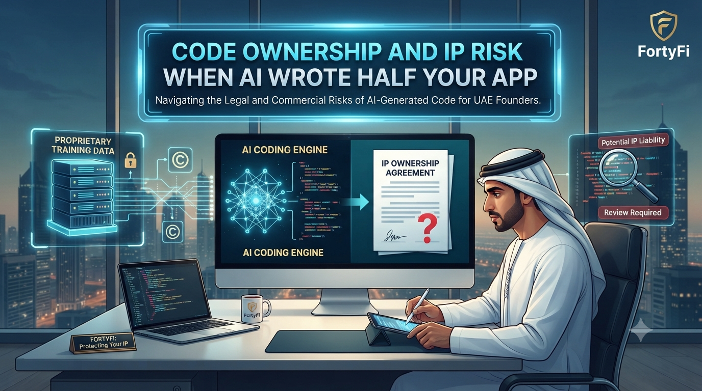 Code Ownership and IP Risk When AI Wrote Half Your App