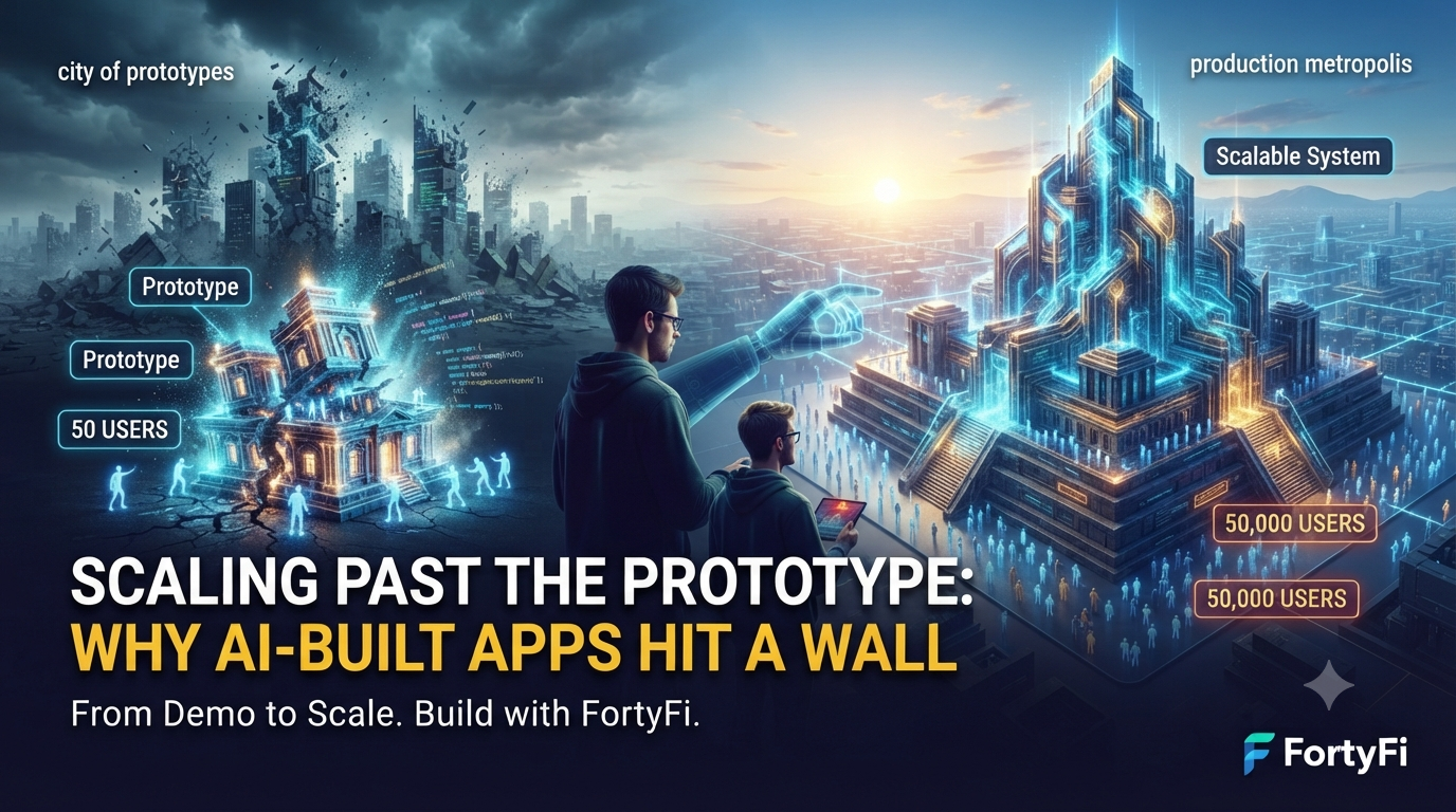 Scaling Past the Prototype: Why AI-Built Apps Hit a Wall