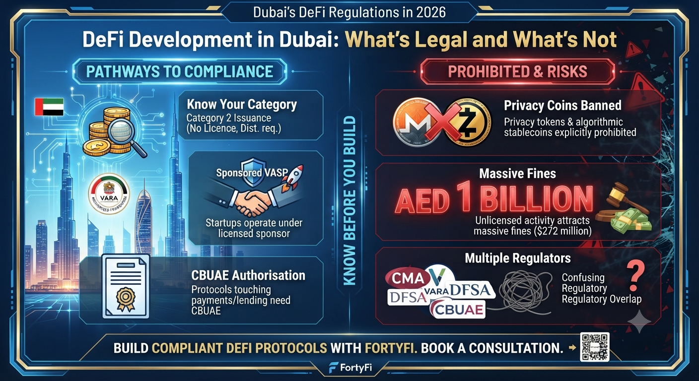 DeFi Development in Dubai: What's Legal and What's Not