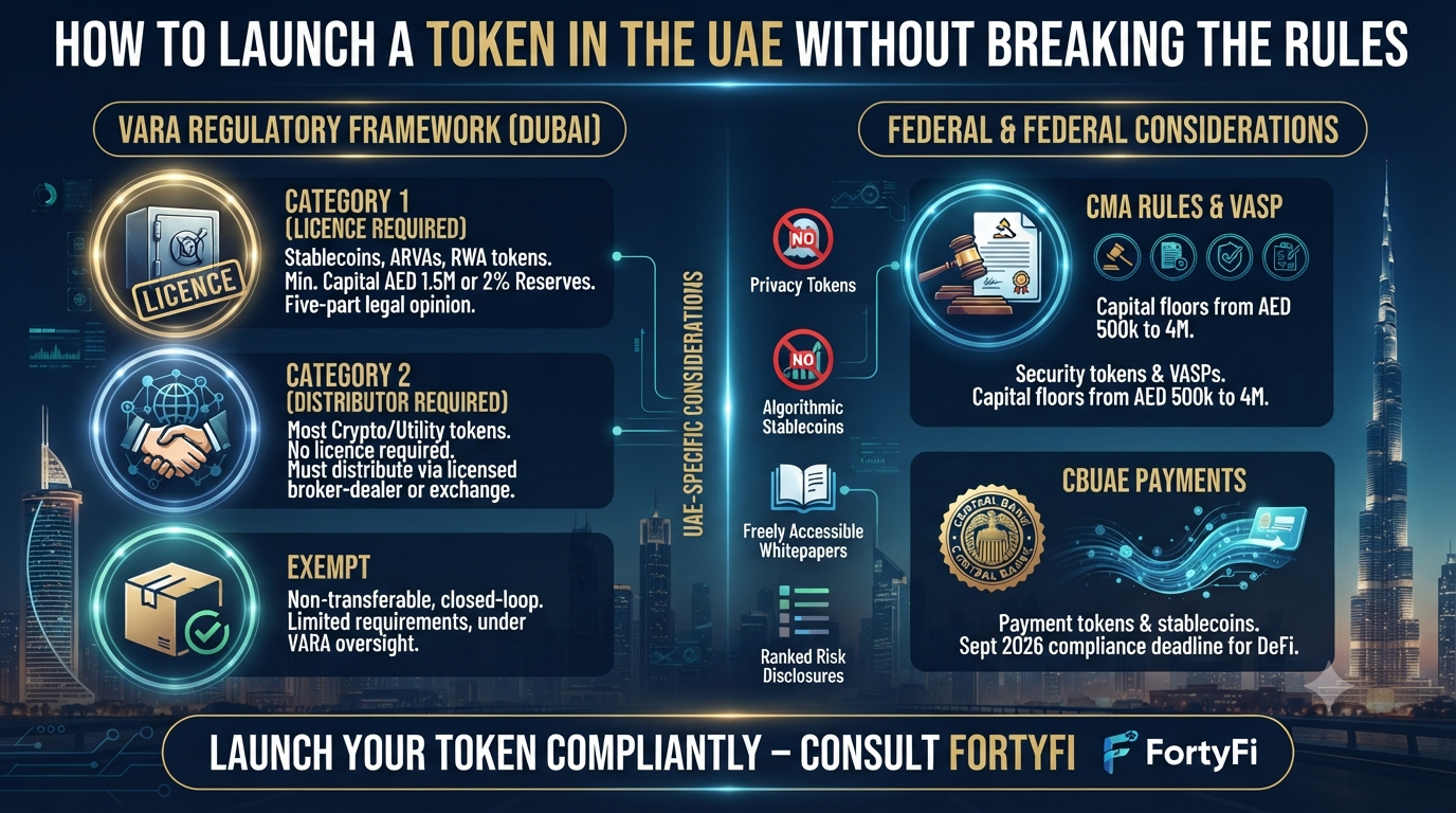 How to Launch a Token in the UAE Without Breaking the Rules