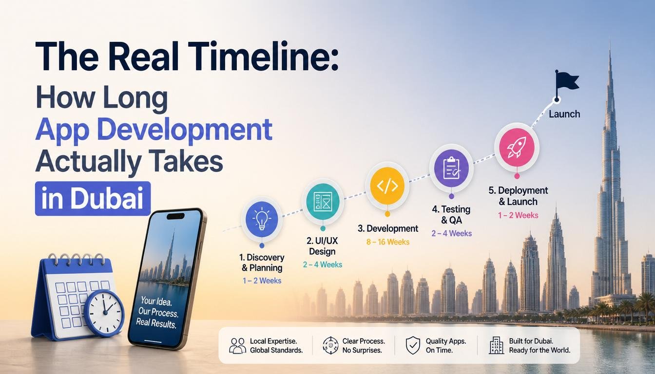 The Real Timeline: How Long App Development Actually Takes in Dubai