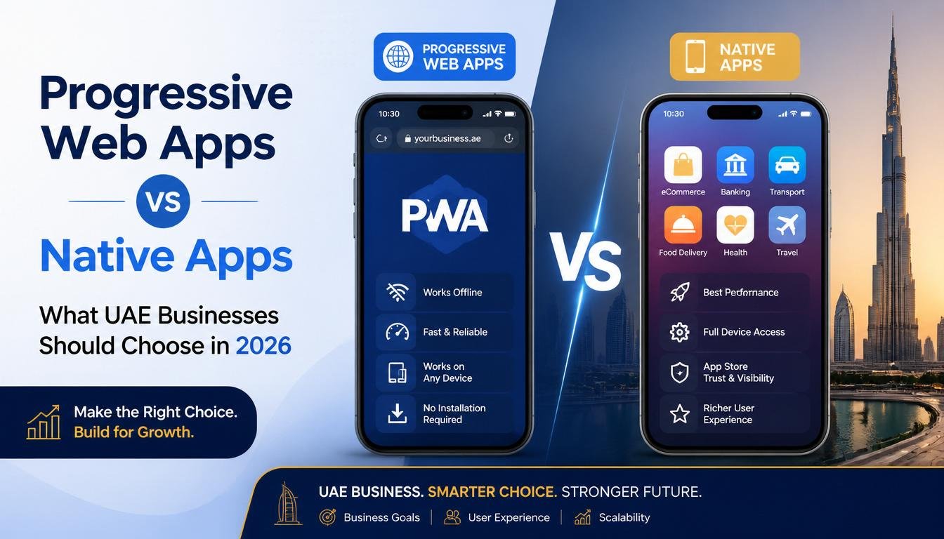 Progressive Web Apps vs Native Apps: What UAE Businesses Should Choose in 2026