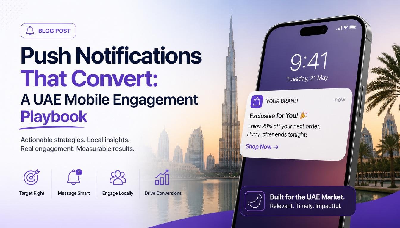 Push Notifications That Convert: A UAE Mobile Engagement Playbook