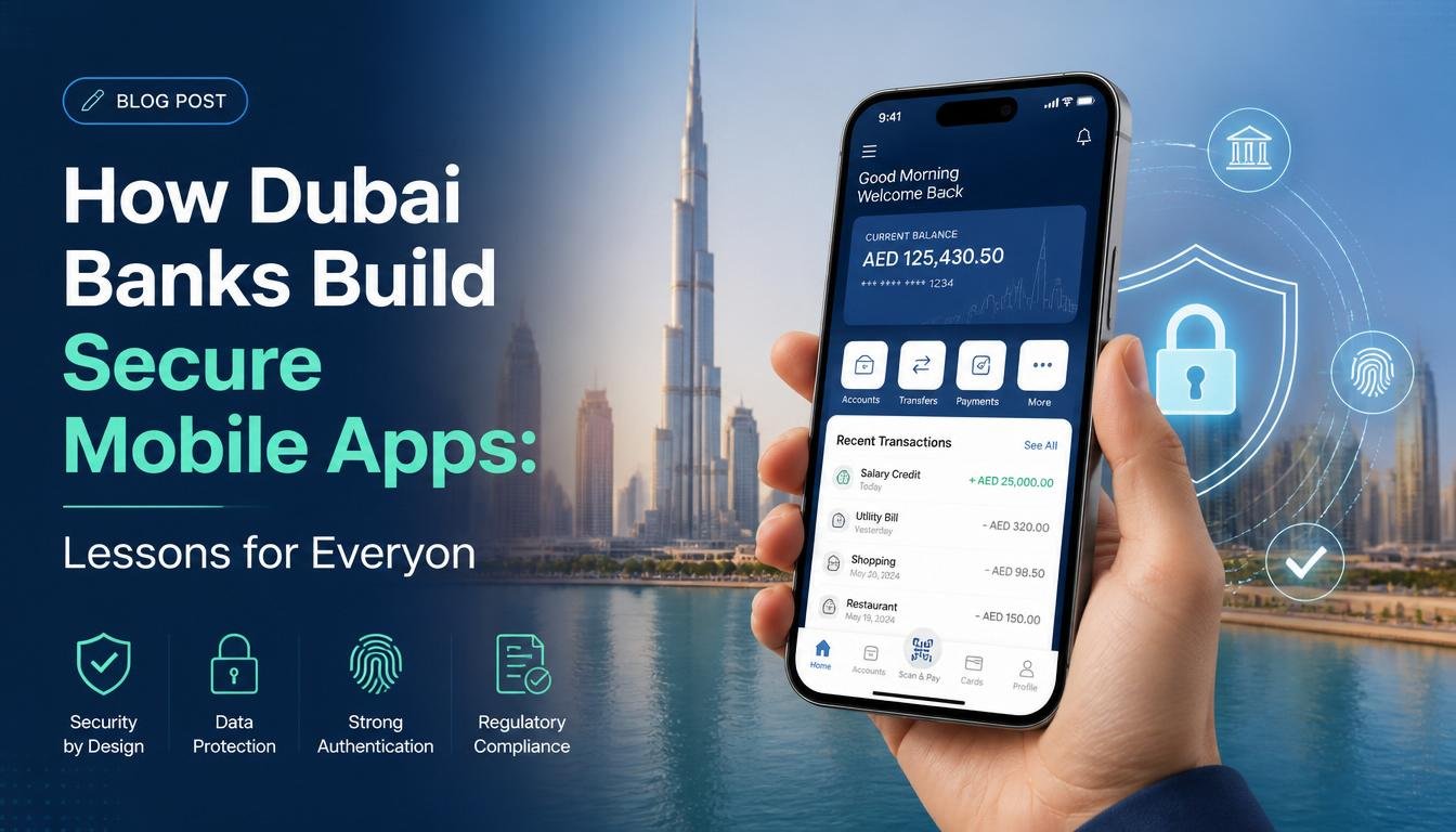 How Dubai Banks Build Secure Mobile Apps: Lessons for Everyone