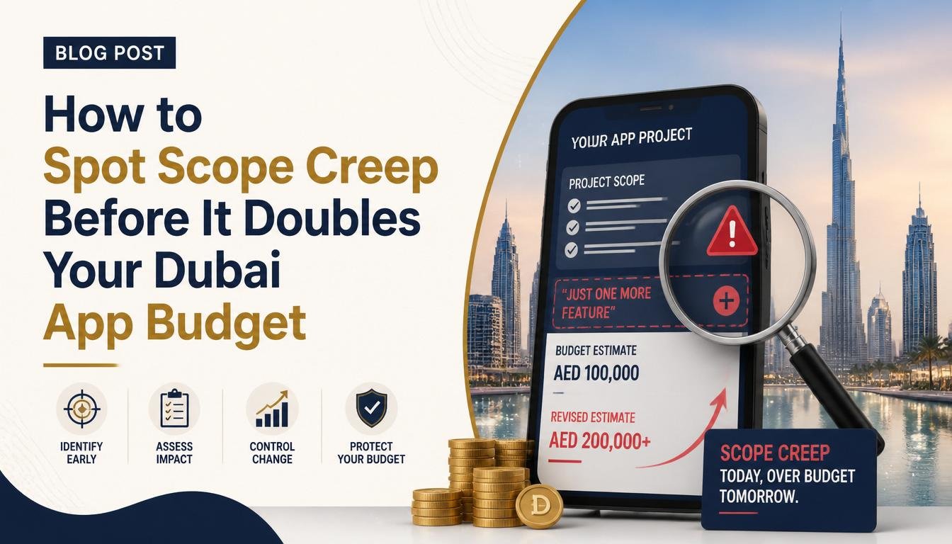 How to Spot Scope Creep Before It Doubles Your Dubai App Budget