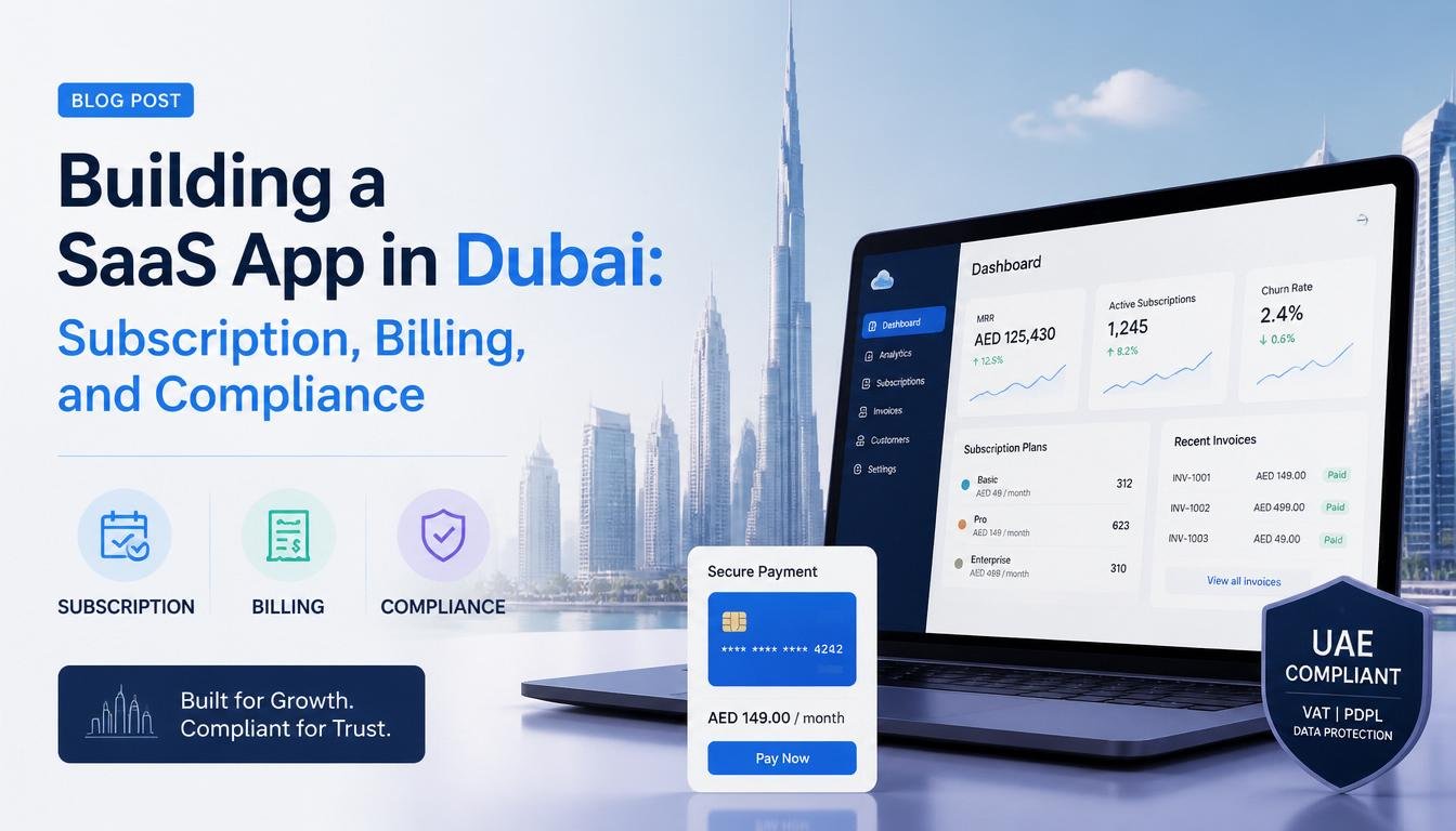 Building a SaaS App in Dubai: Subscription, Billing, and Compliance