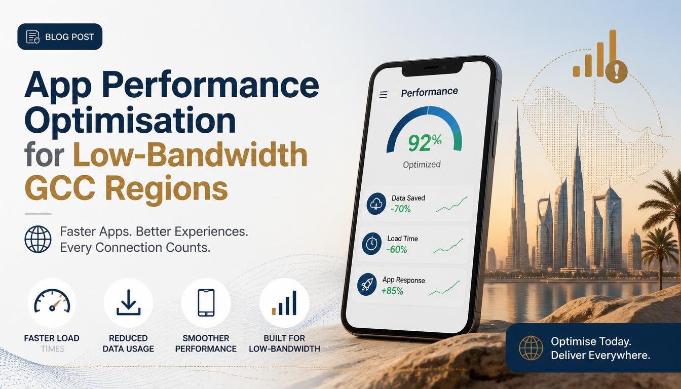 App Performance Optimisation for Low-Bandwidth GCC Regions