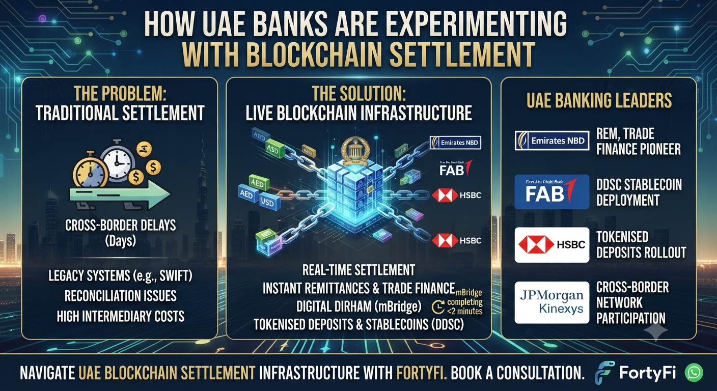 How UAE Banks Are Experimenting With Blockchain Settlement