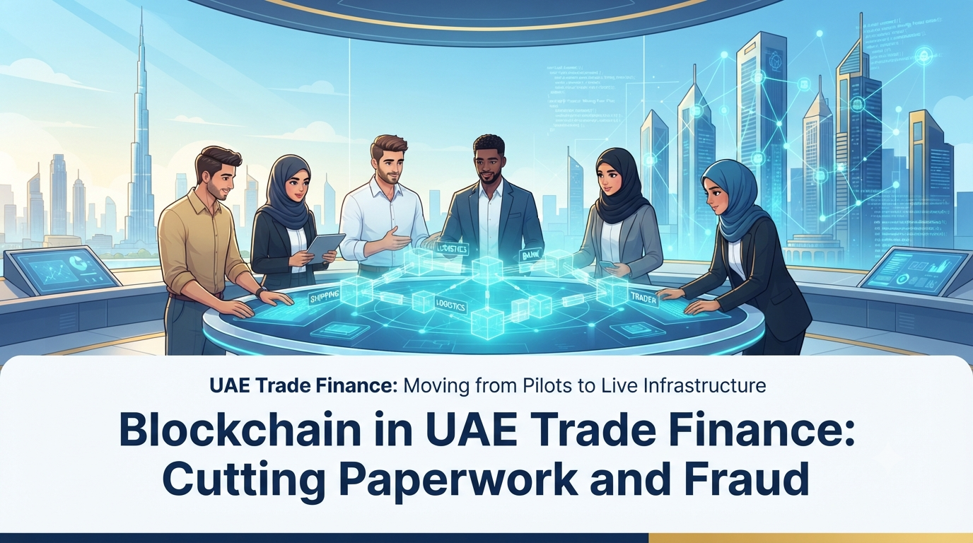 Blockchain in UAE Trade Finance: Cutting Paperwork and Fraud