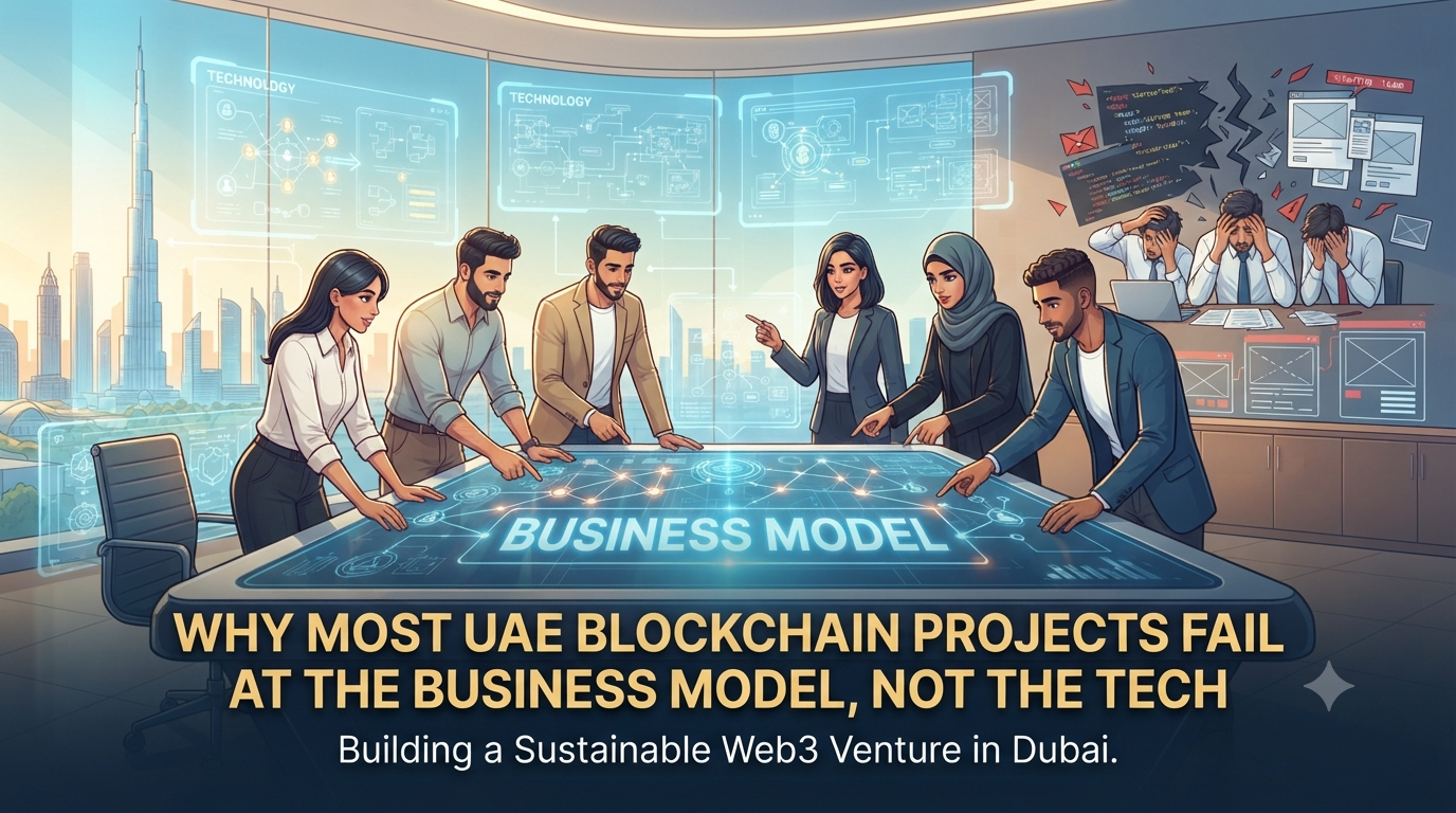 Why Most UAE Blockchain Projects Fail at the Business Model, Not the Tech