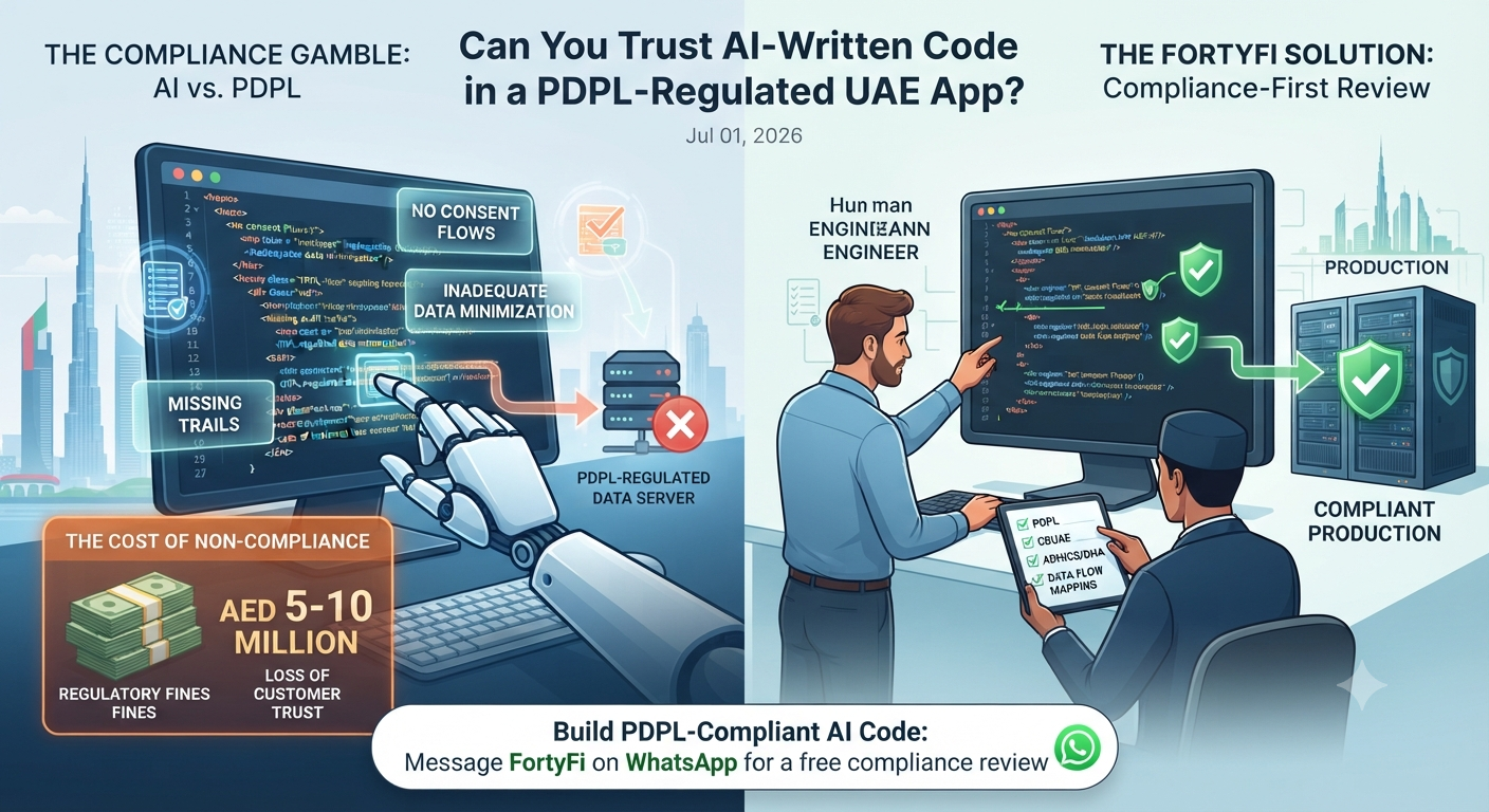 Can You Trust AI-Written Code in a PDPL-Regulated UAE App?