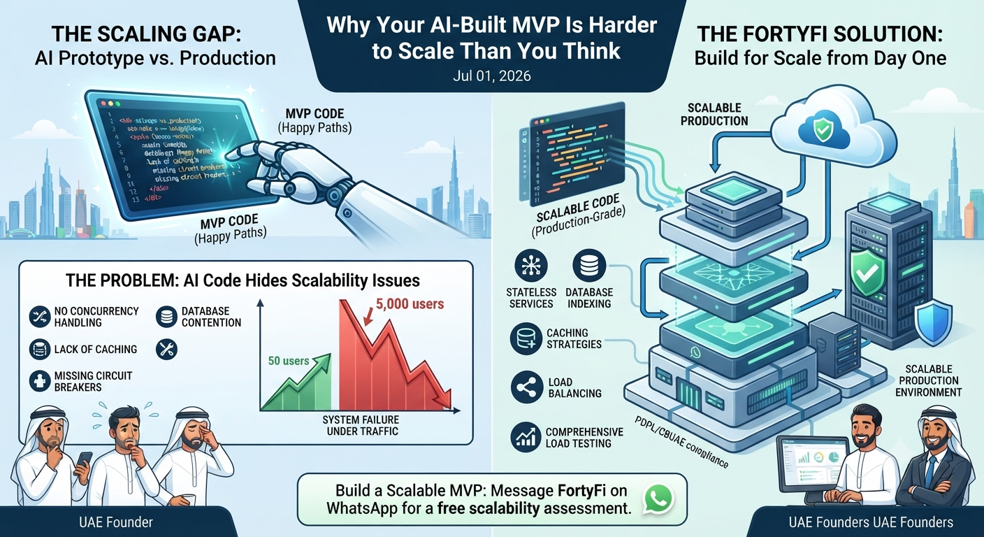 Why Your AI-Built MVP Is Harder to Scale Than You Think
