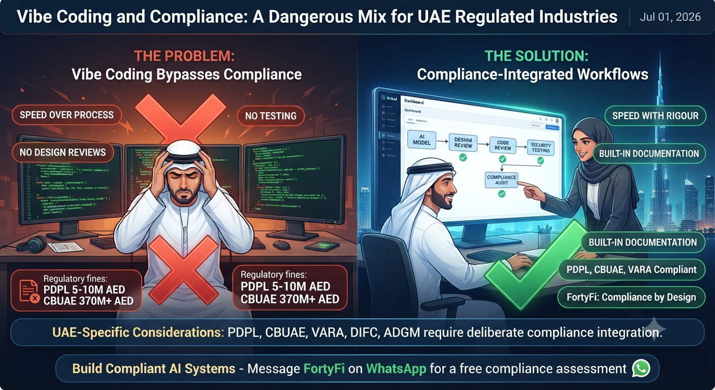 Vibe Coding and Compliance: A Dangerous Mix for UAE Regulated Industries