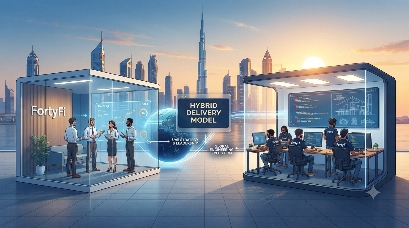 The Hybrid Delivery Model: Why UAE Founders Are Choosing It in 2026