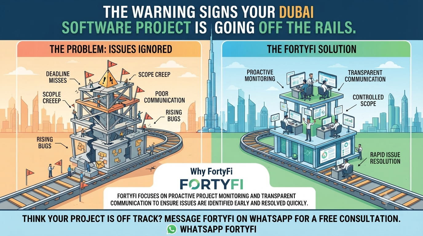 The Warning Signs Your Dubai Software Project Is Going Off the Rails