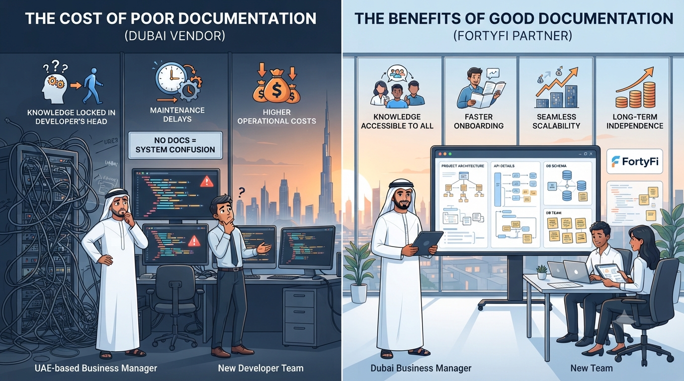 The True Cost of Poor Documentation From Your UAE Dev Vendor