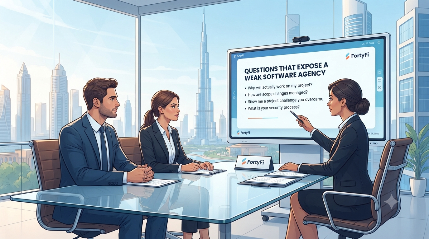 Questions That Expose a Weak Software Agency in Dubai