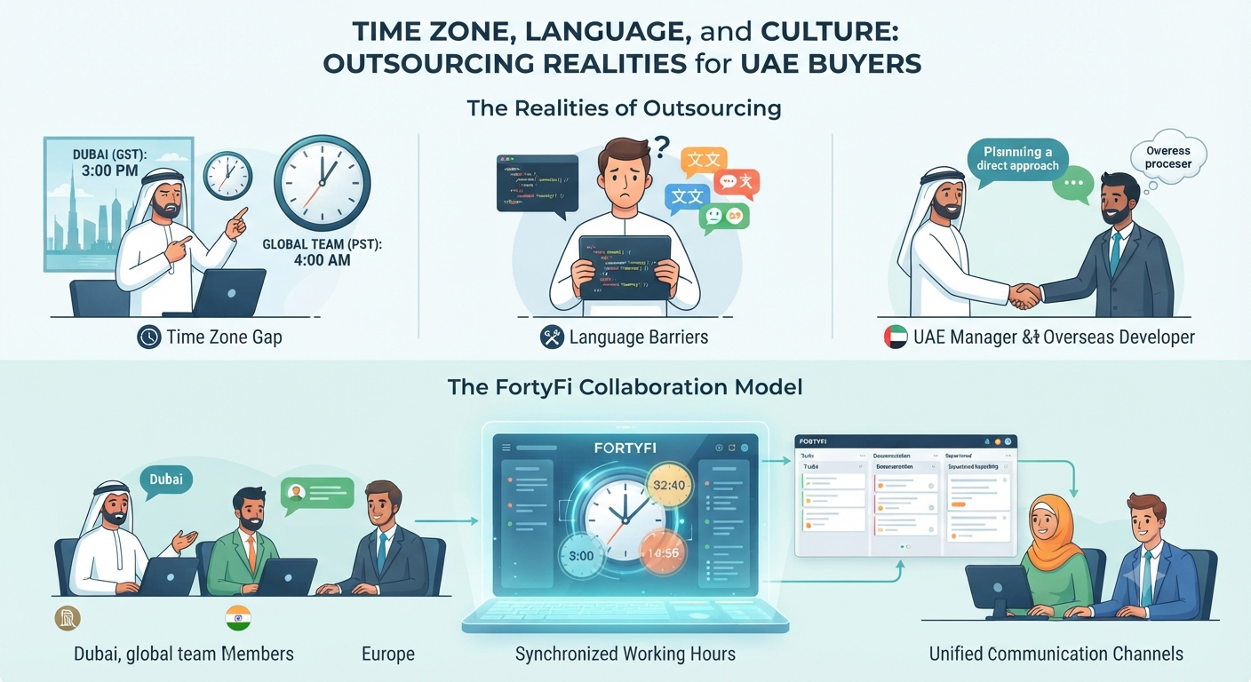 Time Zone, Language, and Culture: Outsourcing Realities for UAE Buyers