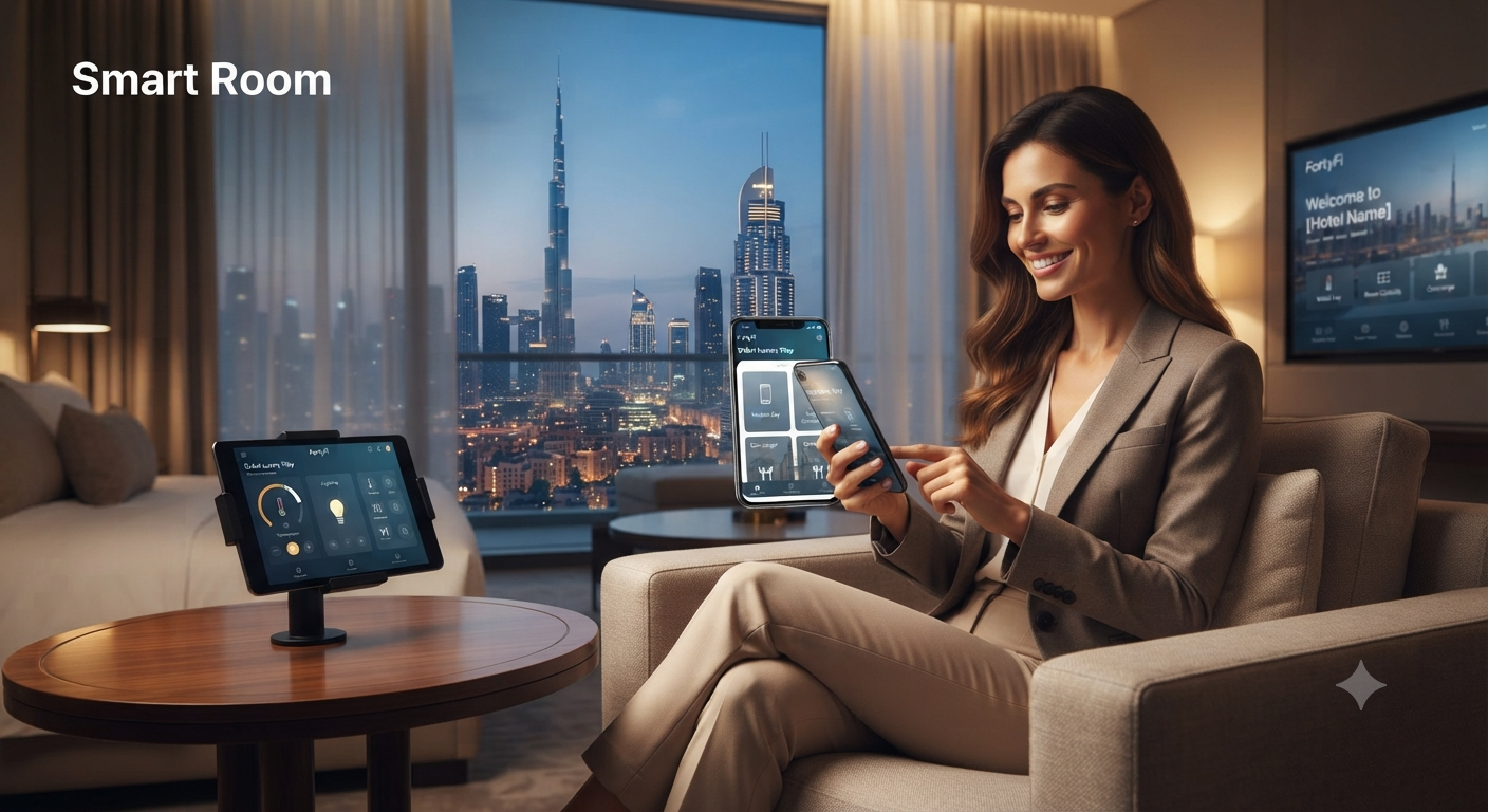 Hospitality Tech in Dubai: Guest Apps, PMS, and Smart Rooms