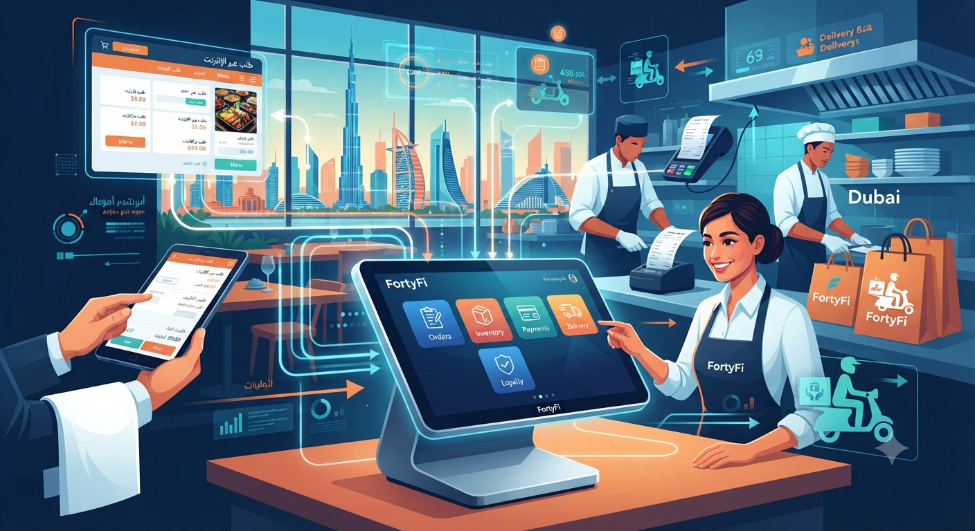 Restaurant and F&B Tech in Dubai: Ordering, POS, and Delivery