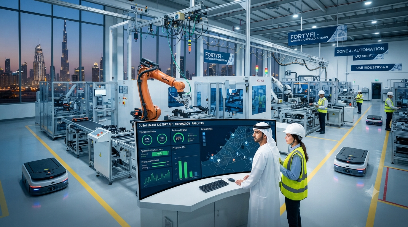 Manufacturing Tech in the UAE: IoT, Automation, and Smart Factories
