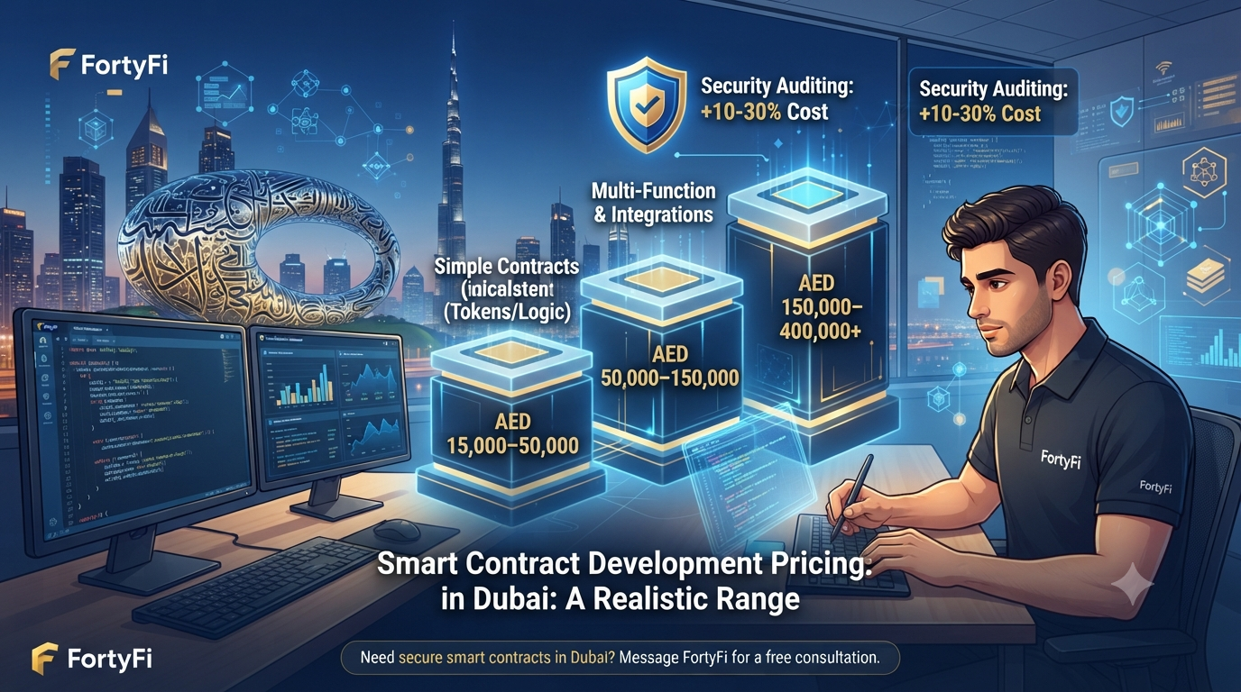 Smart Contract Development Pricing in Dubai: A Realistic Range