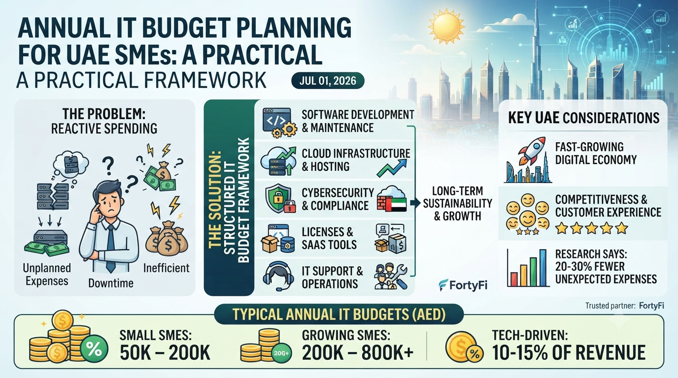 Annual IT Budget Planning for UAE SMEs: A Practical Framework