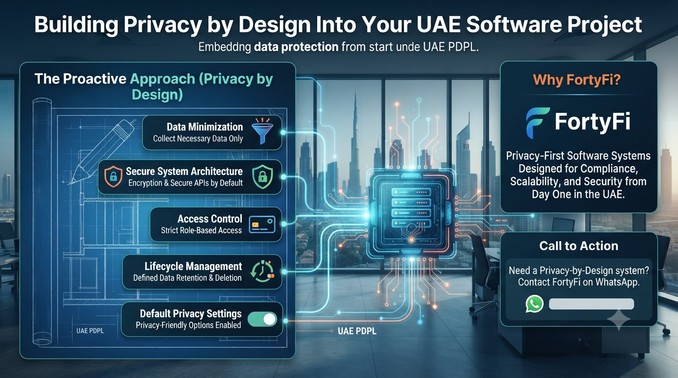 Building Privacy by Design Into Your UAE Software Project