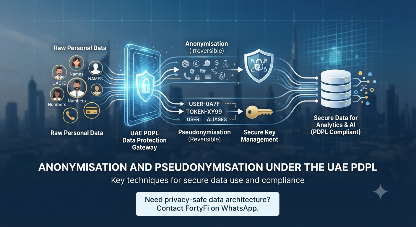 Anonymisation and Pseudonymisation Under the UAE PDPL