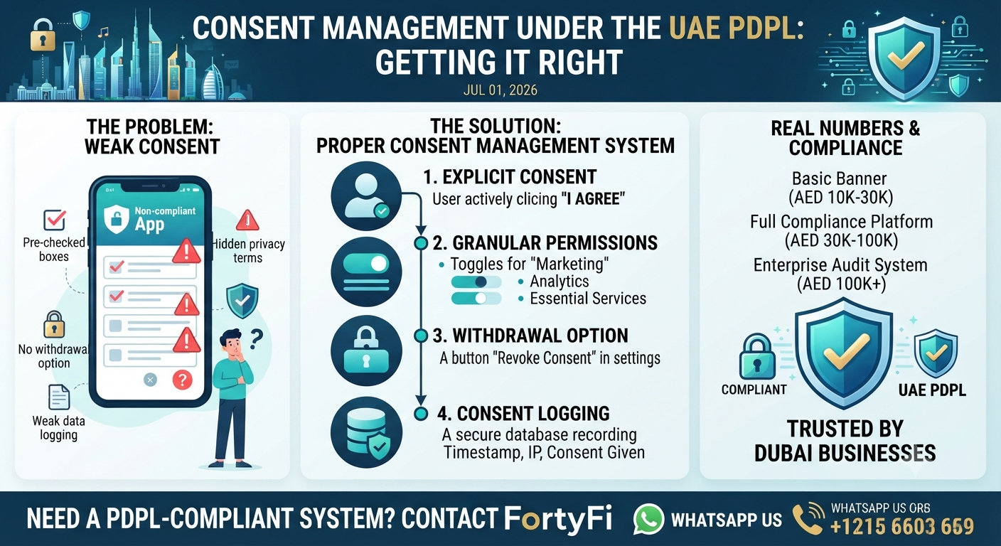Consent Management Under the UAE PDPL: Getting It Right