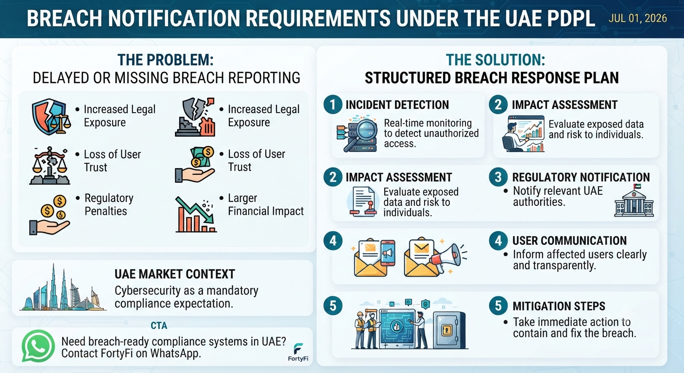Breach Notification Requirements Under the UAE PDPL
